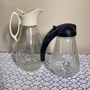 Vintage Syrup Dispensers-Set of 2